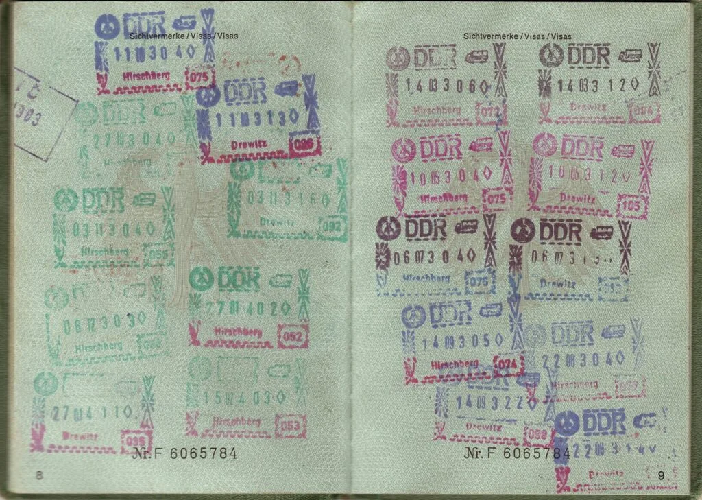 passport, transit, visa, gdr, federal republic of, germany, document, old paper, retro, past, travel document, transit traffic, west germany, west berlin, close up, nostalgic, visa, visa, visa, visa, visa
